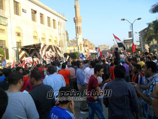 Demonstrator are shot in Beni Suef